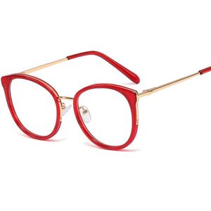 48159 Cat Eye Ronde Plastic Titanium Brilmonturen Ultralight Mannen Vrouwen Optische Mode Computer Bril