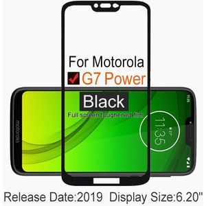 2 PCS 100% Originele Volledige Cover Gehard Glas Voor Motorola G7 Power Screen Protector op Beschermende Glas Voor Moto G7 power Film