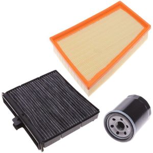 Luchtfilter Oliefilter Cabine Filter 3Pcs Auto Filters Pak Voor Renault Joyear 1.8 Scenic 2
