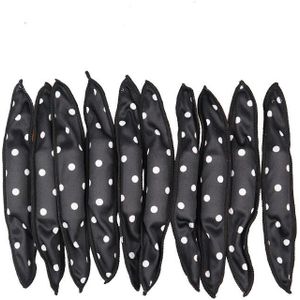 10 Stks/partij Haarkrulspelden Soft Slaap Kussen Haar Rollen Set Beste Flexibele Schuim En Spons Magic Haarverzorging Diy Haar styling Tools