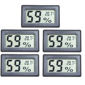 5Pcs Mini Elektronische Digitale Temperatuur Vochtigheid Sensor Meter Lcd Thermometer Hygrometer Mini Elektronische Tester Tool # YL10