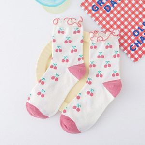 Kant Verstoorde Zachte Katoen Vrouwelijke Sokken Top Lente En Zomer Leuke Sokken Zoete Prinses Meisjes Comfortabele Leuke Vr