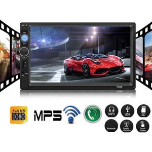 Auto Video Spelers 7010B 2DIN Autoradio Bluetooth 7 Inch Hd Stereo Omkeren Afbeelding Usb Auto MP5 Speler