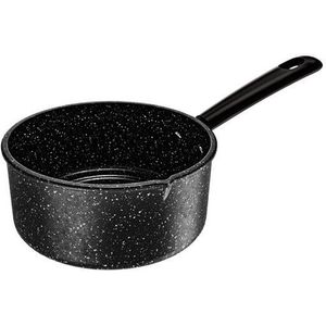 Soep Pot Anti-aanbak Steelpan Graniet Coating Saus Pan Met Plastic Handvat Uitpersen Ijzer Melk Pan Kookgerei Voor Instant Noedels