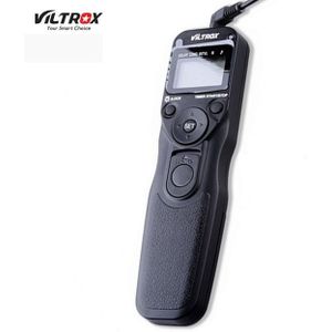 Viltrox MC-C1 LCD Timer Afstandsbediening Ontspanknop Cord voor Canon 1200D 1100D 700D 600D 650D 550D 60D 70D 100D