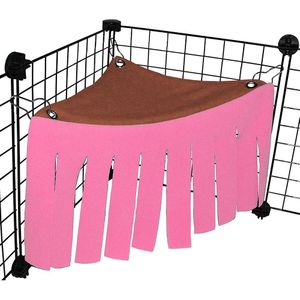 Kwastje Strip Huisdier Tent Cavia Hamster Egel Hangmat Gordijn Kleine Huisdieren Opknoping Bed Hoek Nest Mat Huis