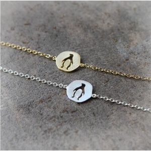 10 Stks/partij Mode Mooie Uitsnede Pinguïn Armband Vriendschap Verklaring Sieraden Voor Vrouwen Meisje