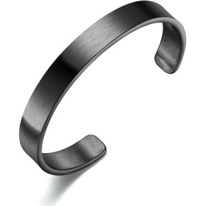 Elegante Titanium Stalen Armband Voor Mannen Bangle Rvs Mannen Manchet Armband Voor Man Vrouw Mode-sieraden