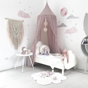 Kids Baby Bedcover Klamboe Prinses Gordijn Beddengoed Koepel Tent