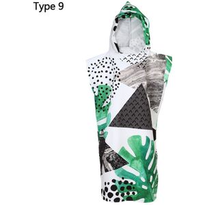 Microfiber Unisex Strand Veranderende Handdoek Quick-Dry Surf Poncho Gewaad Met Kap Wetsuit Voor Zwemmen Surfen Handdoek Gewaad