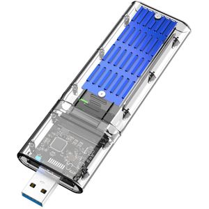 Pc Hdd Behuizing Externe Mobiele Harde Schijf Case Box High Speed USB3.0 Gen1 5Gbps 2230 2260 2280 Externe hard Drive Case