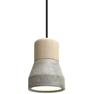 Amerikaanse Land Stijl Cement Hanglamp 120 Cm Draad E27/E26 Socket Droplight 4 Kleuren Hout Indoor Decoratie Opknoping lamp