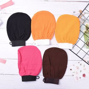 1x Marokkaanse Hammam Bad Scrub Handschoen Exfoliërende Body Facial Tan Massage Mitt