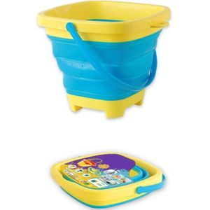 Draagbare Kinderen Strand Emmer Zand Speelgoed Opvouwbare Inklapbare Plastic Emmer Multi Purpose Zomer Party Spelen Opslag