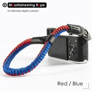 Bergbeklimmen Nylon Touw Camera Wrist Hand Strap Riem Voor Mirrorless Digitale Camera Leica Canon Nikon Olympus Pentax Sony