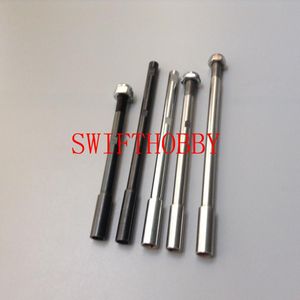 1/4 "6.35Mm Aandrijfas 59Mm/80Mm W/Schroefdraad & Moer Voor Rc Boot