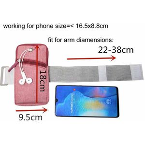 Running Sport Armband Case Voor Galaxy A10 A20 A60 A40 A70 A80, Voor LG G8 ThinQ,, voor Huawei Honor 10i Magic 2 3D, vivo iQOO S1