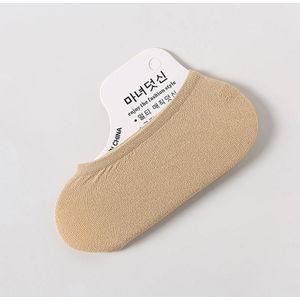 Dames Fluwelen Onzichtbare Boot Sokken Hak Met Siliconen Antislip-Zomer Ultra-Dunne Vrouwen Sokken Ondiep Mond Lage cut Sok Slippers