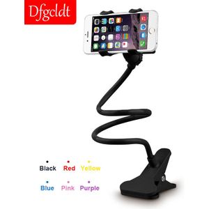 Universele Telefoon Houder Voor Iphone Lange Arm Flexibele Lazy Stand Voor Huawei Samsung Clip Bed Bureau Tablet Zwanenhals Beugel Stents