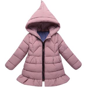 Herfst Winter Jas Voor Meisje Halloween Trenchcoat kinderen Warme Jassen Kids Hooded Bovenkleding Jas Voor Meisjes Windjack