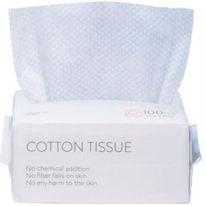 100 Stuks Wegwerp Wassen Gezicht Handdoek, Schoon Gezicht Handdoek, Maken Van Katoen, Verwijderen Make Handdoek, wassen Tissues