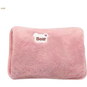 Oplaadbare Warm Water Zak Elektrische Usb Warmte Water Pocket Leuke Cartoon Beer Voor Thuis Slaapkamer Slaapzaal Outdoor Handen Voeten 19QB