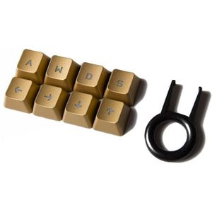 Wasd En Arrow Backlit Keycaps Voor Logitech G910 G810 G310 Mechanische Toetsenbord Keycap Romer-G Switch B3K Schakelaar