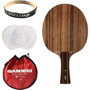 Sanwei Twee Gezicht Tafeltennis Blade Verdediging Racket Ping Pong Bat Paddle