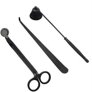 3Pcs Lont Trimmer Thuiszorg Moderne Kaars Tool Set Lade Roestvrij Liefhebbers Snuffer Roestvrij Staal Draagbare Accessoires