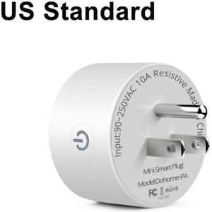 Tuya Smart Wifi Plug Adapter 10/16A Remote Power Monitor Stopcontact Timing Functie Werk Met Alexa Google Thuis voice Control