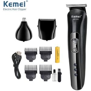 Kemei Tondeuse Voor Mannen Cordless Clippers Kapsel Haar Scheerapparaat Kit Oplaadbare Hoofd Scheerapparaat Voor Kinderen En Volwassen Baard Trimmer