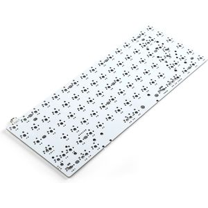 Ymdk YMD75 Programmeerbare Underglow Rgb Pcb Plaat Voor 75% 84 Toetsenbord Ansi Iso Layout Interchange KBD75