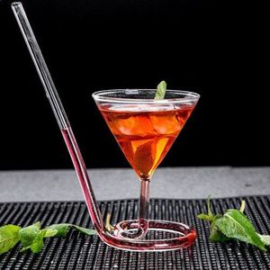 Vampire Cup Nordic Creatieve Stro Glas Cup Vampire Cup Persoonlijkheid Wijn Glas Moleculaire Cocktail Glas