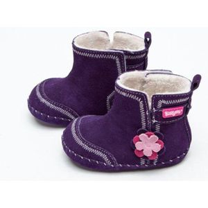 Goede 1 paar bloem baby Schoenen Snowboots Winter warm kinderen boot, meisje Kids Schoenen