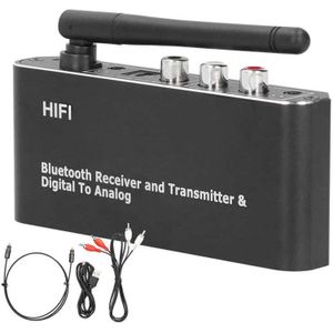 Digitale Audio Analoog Converter Ontvanger Zender Voor Bluetooth 5.0 Voor Tv Mobiele Telefoon