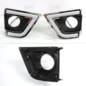 Auto Flahsing 2 Stuks Drl Voor Toyota Corolla Dagrijverlichting Mistlamp Cover Koplamp 12V daglicht