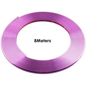 8M Auto Velg Band Bescherming Auto Velg Protectors Strips Auto-Styling Auto Decoratieve Strips Auto Exterieur accessoires