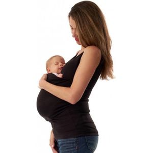 Vrouwen Mouwloze Kangoeroe Mama Pocket Tops Borstvoeding Top Ropa Mujer Kleding Voor Zwangere Vrouwen Borstvoeding E1