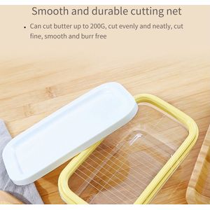 Thuis Type Clear Butter Container Multifunctionele Plastic Botervloot Met Slicer Voor Snijden Bpa Gratis Boter Doos 2 In 1