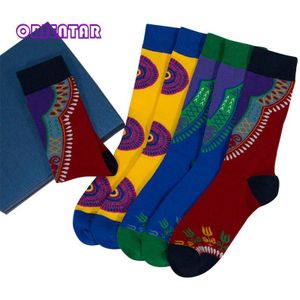 3 Paren/pak Vrouwen Sokken Afrikaanse Print Gestreepte Rooster Kleurrijke Zachte Sokken Leisure Skateboard Sokken Grappige Multicolor