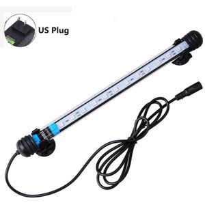 19 Cm Rgb Afstandsbediening Aquarium Led Verlichting Aquarium Arowana Amfibische Dompelpompen Lamp Aquarium Houder Armatuur Waterdicht