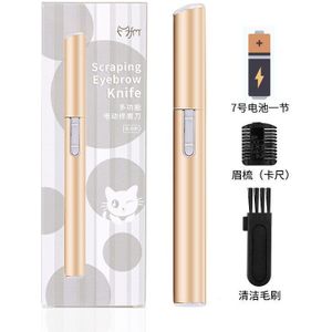 Vrouwen Elektrische Wenkbrauw Trimmer Beveiliging Ontharing Eye Brow Epilator Mini Shaper Scheerapparaat Pijnloos Scheermes Gezichtshaar Remover