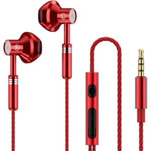 Eardeco 9D Stereo Met Microfoon Oortelefoon Headphon In-Ear Wired Hoofdtelefoon Bass Draad Earphon Oordopjes Telefoon Headset Met Microfoon