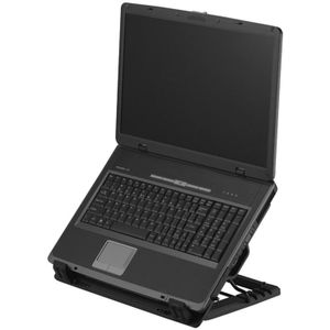 Laptop Koeler Accessoires 6.5-45 Graden Verstelbare 2 USB Laptop Cooling Pads Blauwe LED Notebook Stand Base Voor Computer PC