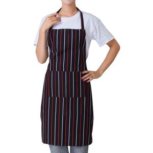 Womens Mens Koken Chef Keuken Restaurant Bib Schort Jurk Met 2 Zakken