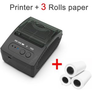 58Mm Mini Draadloze Bluetooth Ontvangst Printer Voor Mobiele Telefoon Android Pos Pocket Bill Maker Impresora