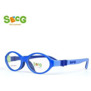 SECG Flexibele Soft Kids Optische Frame Peuter Kinderen Ronde Bijziendheid Bril voor Sight Brilmonturen Siliconen Geen Schroef Gafas