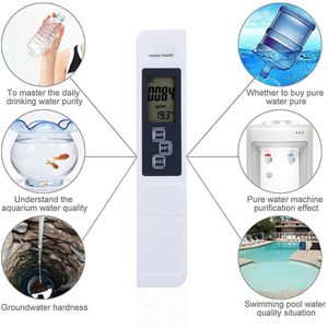 Digitale Water Quality Meter Test Pen Temp Tester Hydrocultuur Aquarium Meetinstrumenten Accessoire Voor Aquarium Zwembad Accessoires