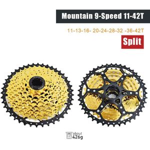 9 10 Speed Mtb Fiets Vrijloop 42T Holle Vrijloop Mountainbike Vliegwiel Tandwiel Fiets Onderdelen Cassette Accessoires