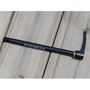 As voor Bike Frame Wiel Legering steekas 148mm * 12mm Boost Voor Achter Vork ⌀12*178mm L * M12 (P1.5) * 16.5mm L